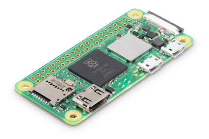Raspberry Pi Zero 2W (Includes OTG Cable & Mini HDMI Converter)